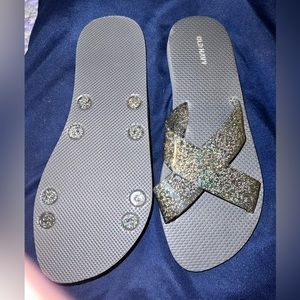 Workmen’s Old navy slip on sandals. Brand new. Size 10.